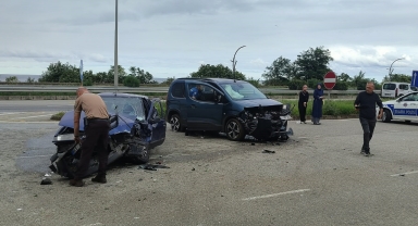 Eynesil’de trafik kazası: 2 yaralı