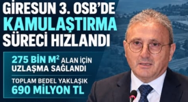 Giresun 3. OSB’de Kamulaştırmada Kritik Aşama