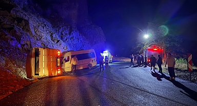 Giresun'da feci kaza! 23 kişi yaralandı