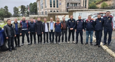 Giresun’da İtfaiye Haftası’nda Ekipler Bir Araya Geldi