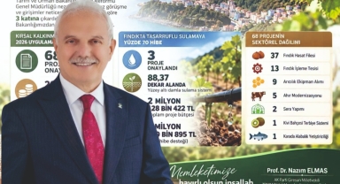 Giresun'da kırsal kalkınma kapsamında 68 proje onaylandı