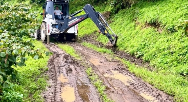 Giresun’da Köy Yolları İçin Seferberlik: Ekipler Sahada