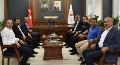 Giresun’da Kurum Müdürlerinden, Müdür Yaprak’a Hayırlı Olsun Ziyareti