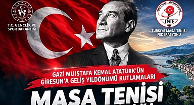 Giresun'da Masa Tenisi İl Birinciliği Heyecanı Başlıyor