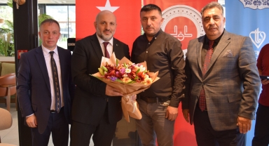 Giresun'dan Bolu'ya Atanan Müftü Kılıçbay'a veda programı 