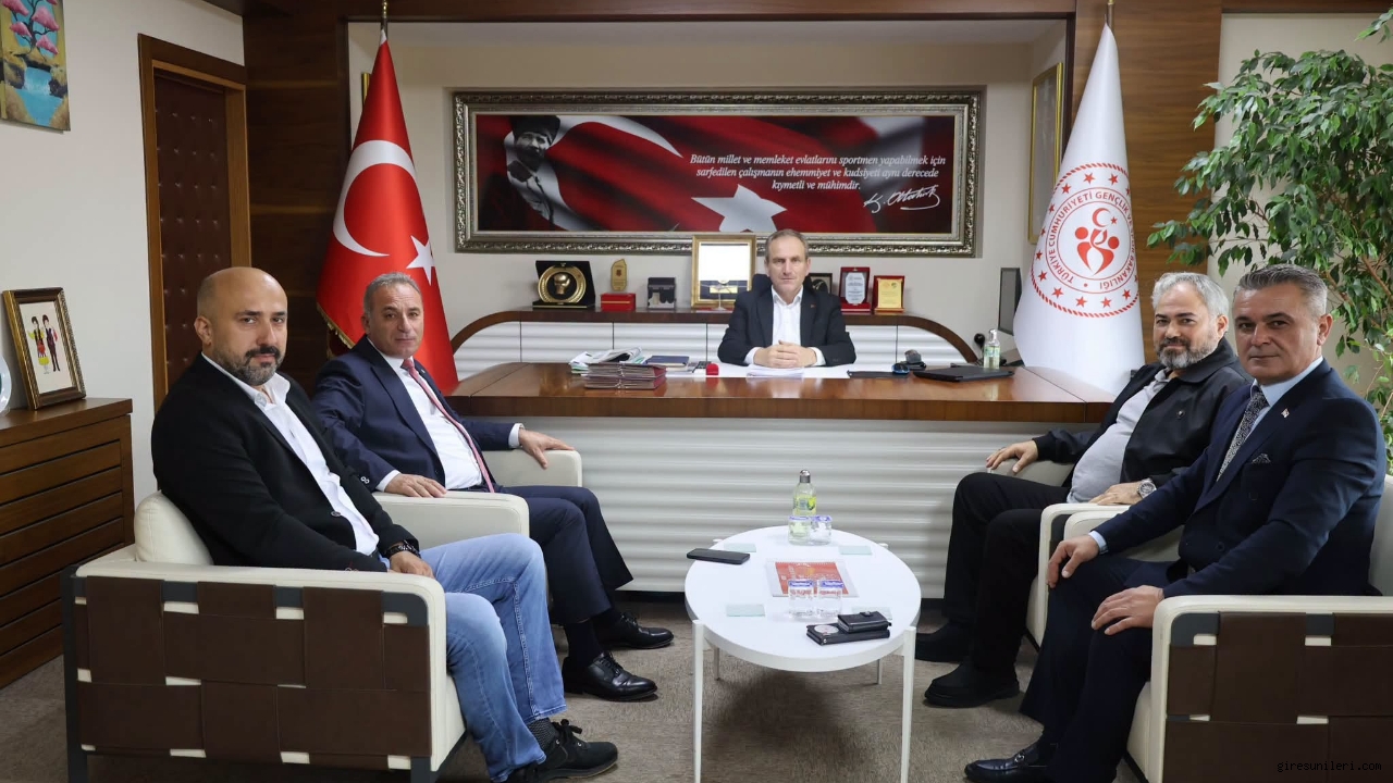 Giresun Gençlik Ve Spor Müdürlüğü'nde, Çalışma Hayatı Görüşüldü