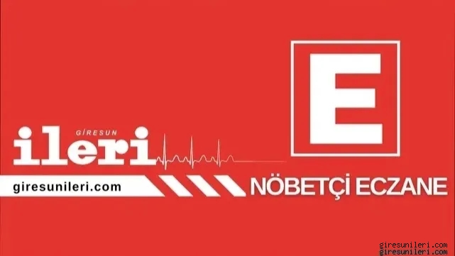 Giresun nöbetçi eczane ve ilçe eczaneler listesi