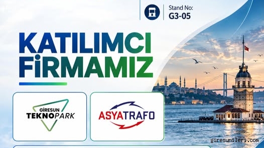 Giresun Teknopark Firması ASYA TRAFO, Giresun EXPO İstanbul'da
