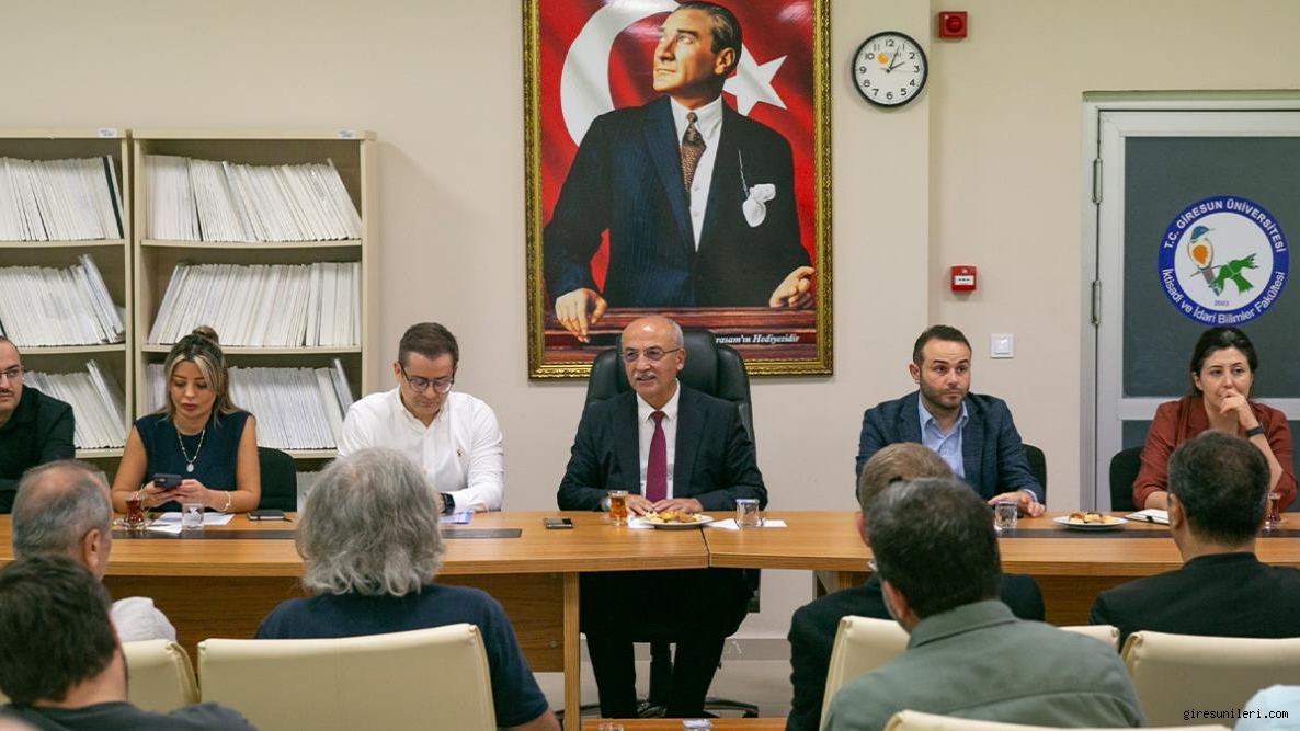 Giresun Üniversitesi İİBF’de Yeni Akademik Yıl Toplantısı Yapıldı