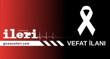 Giresun Vefat İlanları