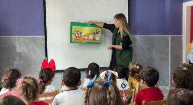 Giresun Yeşilay’dan Anaokulu Öğrencilerine Sağlıklı Yaşam Bilgilendirmesi