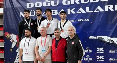 Giresunlu Taekwondocular Sivas’ta Dereceye Girdi