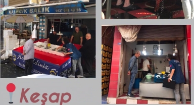 Keşap’ta Balık Satış Yerlerine Denetim