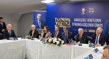 Milletvekili Temür ve Elmas, Türkiye Yüzyılı Buluşmaları Kapsamında Ordu'da