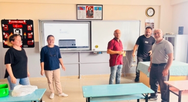 Ömer Hekim İlkokulu Yeni Binasında Eğitime Hazırlanıyor