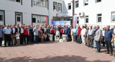 Ordu'da arıcılara bal süzme makinesi dağıtıldı