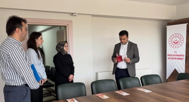 Piraziz’de Aile Destek Merkezi’ne İnceleme Ziyareti