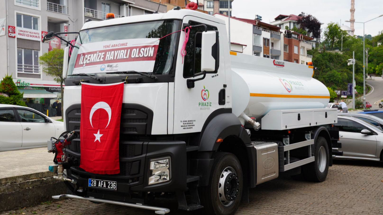 Piraziz’de Belediye Hizmetlerine Yeni Takviye!