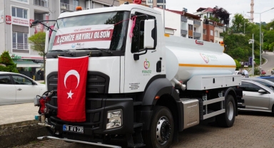 Piraziz’de Belediye Hizmetlerine Yeni Takviye!
