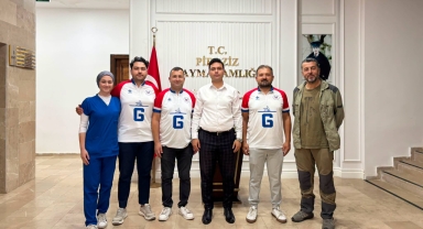 Piraziz Galata Kürek Kulübü'nden Kaymakam Kılıç'a Ziyaret