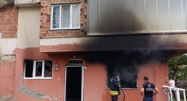 Samsun'da çıkan ev yangınında 1 kişi hayatını kaybetti
