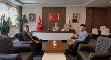 Şebinkarahisar Belediye Başkanı Şentürk'e Çiftlik Mahallesi'nden Ziyaret