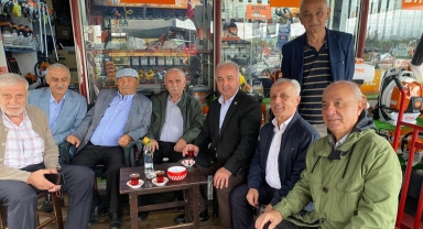 Temür Giresun Esnafıyla Bir Araya Geldi