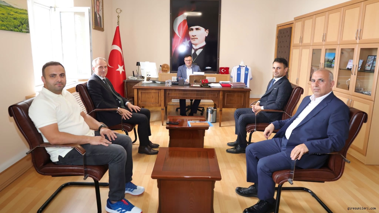 Tirebolu'da Gençlik ve Spor Çalışmaları Masaya Yatırıldı