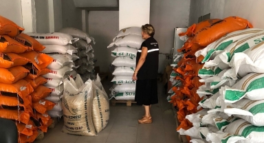 Tirebolu’da Yem Satış ve Depolama Yerlerine Denetim
