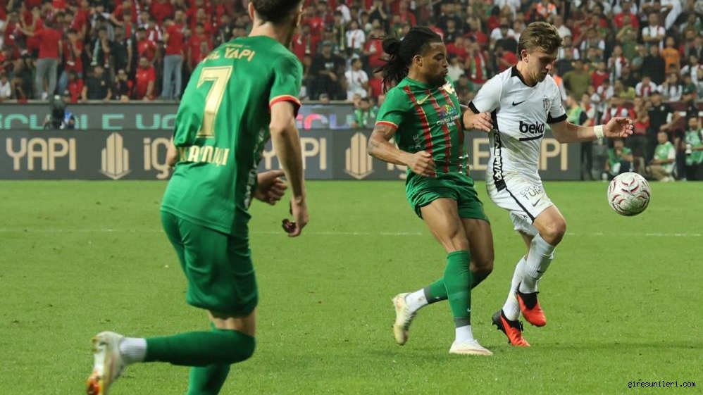 Trendyol Süper Lig: Amed Sportif Faaliyetler: 3 - Beşiktaş: 2