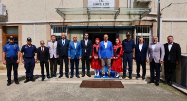Vali Mustafa Koç'tan Çanakçı Kaymakamlığına Ziyaret