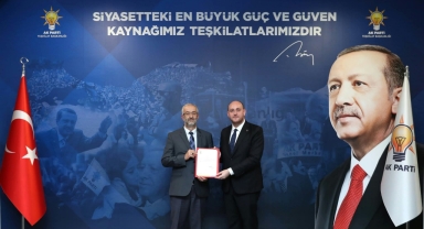 AK PARTİ KEŞAP İLÇE BAŞKANLIĞINA RECAİ VOLKAN ATANDI