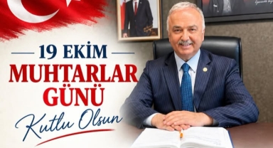 Ali Temür’den 19 Ekim Muhtarlar Günü Mesajı
