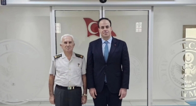 Alucra Kaymakamı Kandemir’e Tümgeneral Ağırcan’dan Ziyaret