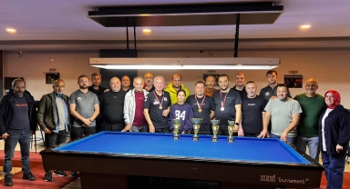 Bilardo Ustaları Hünerlerini Sergiledi: Giresun Kürsüde