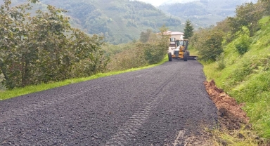 Bulancak’ta Üç Köyün Yolları Sıcak Asfaltla Buluştu