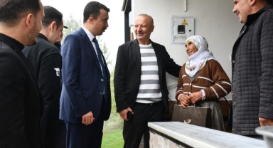 Çamoluk’ta Dünya Yaşlılar Günü’nde Büyükler Ziyaret Edildi