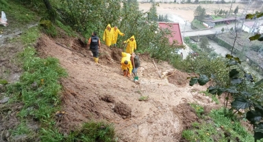 Doğankent’te Heyelan Sonrası Su Şebekesi Arızasına Hızlı Çözüm