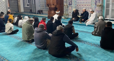 Espiye’de Sabah Namazında Anlamlı Buluşma