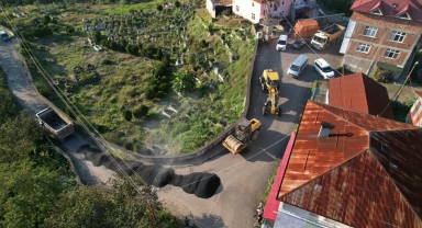 Espiye'de Ulaşım Konforu Artıyor: Cibril Mahallesi'nde Asfalt Mesaisi