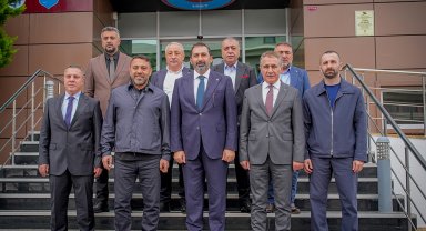 Gençlik ve Spor Bakan Yardımcısı Hamza Yerlikaya Trabzonspor Kulübünü ziyaret etti