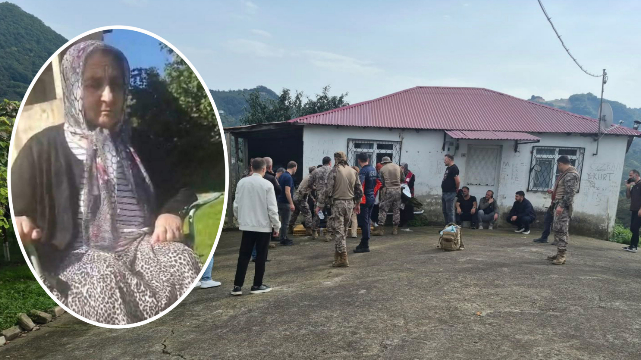 Giresun'da kayıp yaşlı kadın 24 saat sonra bulundu