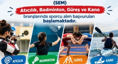 Giresun’da Sporcu Eğitim Merkezlerine Sporcu Alımı Başladı!