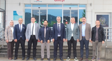 Giresun Kadın Doğum ve Çocuk Hastanesi Başhekimi Arslan’a Ziyaret