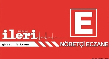 Giresun nöbetçi eczane ve ilçe eczaneler listesi