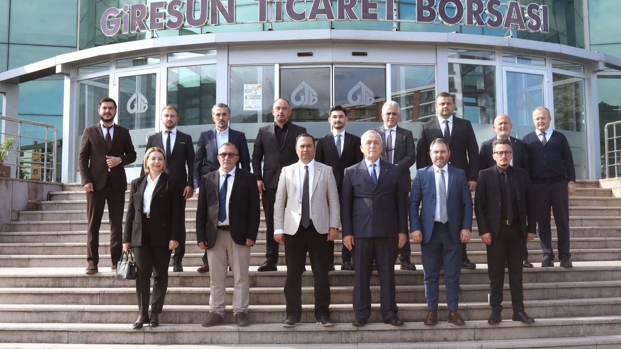 Giresun Ticaret Borsası’nda Yeni Yönetim Belli Oldu