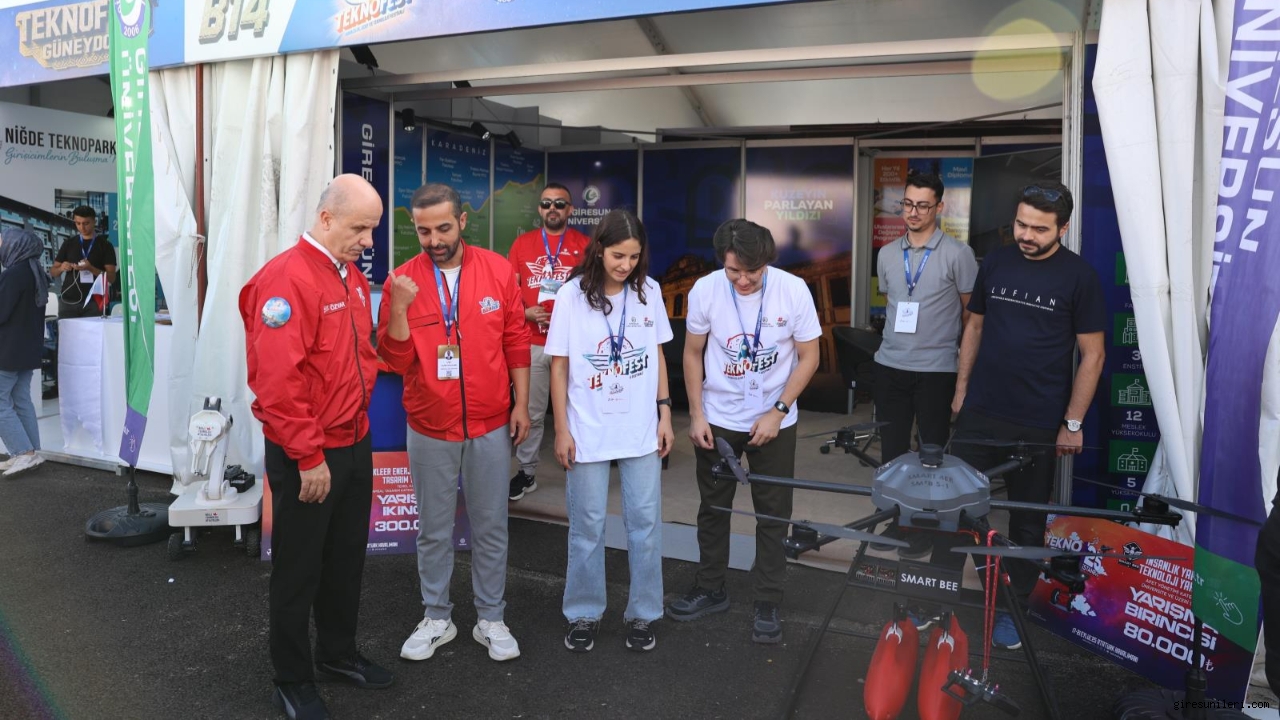Giresun Üniversitesi TEKNOFEST 2026 Şanlıurfa’da Yerini Aldı
