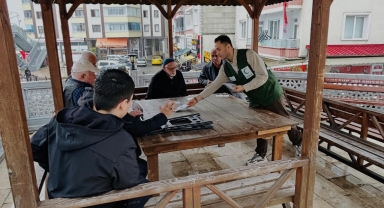 Giresun Yeşilay’dan Cami Cemaatine Bağımlılıkla Mücadele Bilgilendirmesi