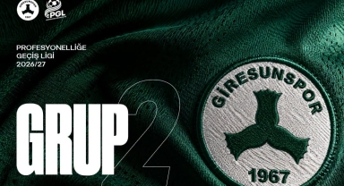 Giresunspor’un İlk Yarı Fikstürü Belli Oldu