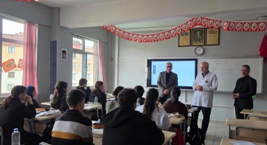 Görele İlçe Milli Eğitim Müdürü Marancı’dan Fen Lisesine Ziyaret